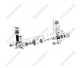 Крыльчатка вентилятора насоса Aquaviva SWIM
