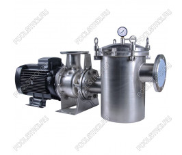 Насос AquaViva LX SCA65-40-125/3.0T (380В, ПФ, 38м³/ч*20м, 3кВт, 4лс) AISI 304 Насос AquaViva LX SCA65-40-125/3.0T (380В, ПФ, 38м³/ч*20м, 3кВт, 4лс) AISI 304
