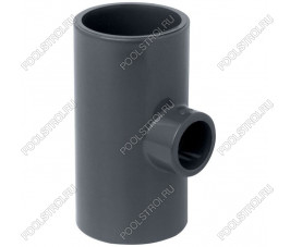 Тройник клеевой 90° редукционный d110x50 PN16 AQUAVIVA