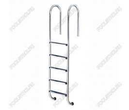 Лестница  5 ступеней  (у.б.) Flexinox WALL (871129056//87132056)