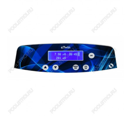 Авт.станция дозир и контр. eTWIN  PH/RX PER 5.0L-5.0 230V PVDF FULL