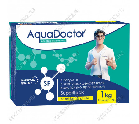 Коагулянт AquaDoctor Superflock в картушах 8 шт