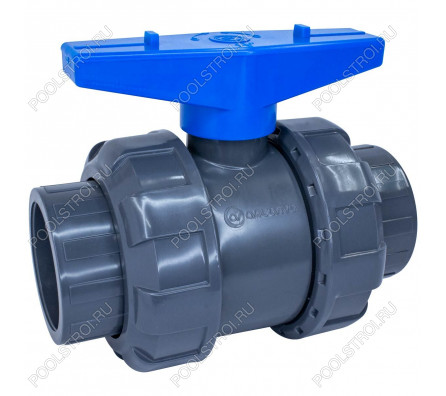 Кран шаровый d20 (уплотнение TPV, остальное EPDM) с муфтовым окончанием AQUAVIVA
